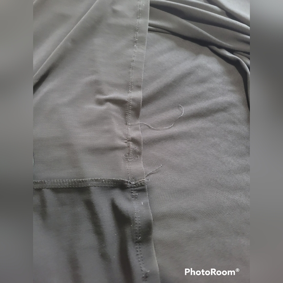 Lauren Ralph Lauren One Shoulder Black Dress, Size 12 - Picture 9 of 10